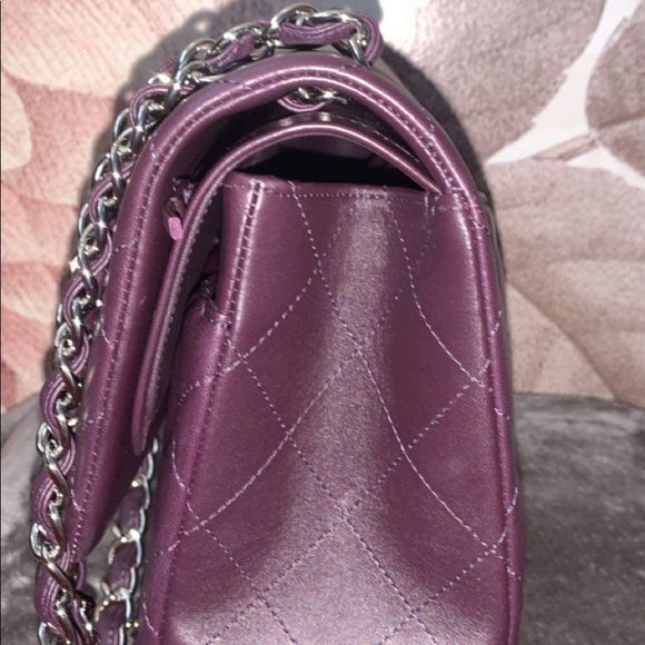 Chanel double flap purple - Picture 4 of 7